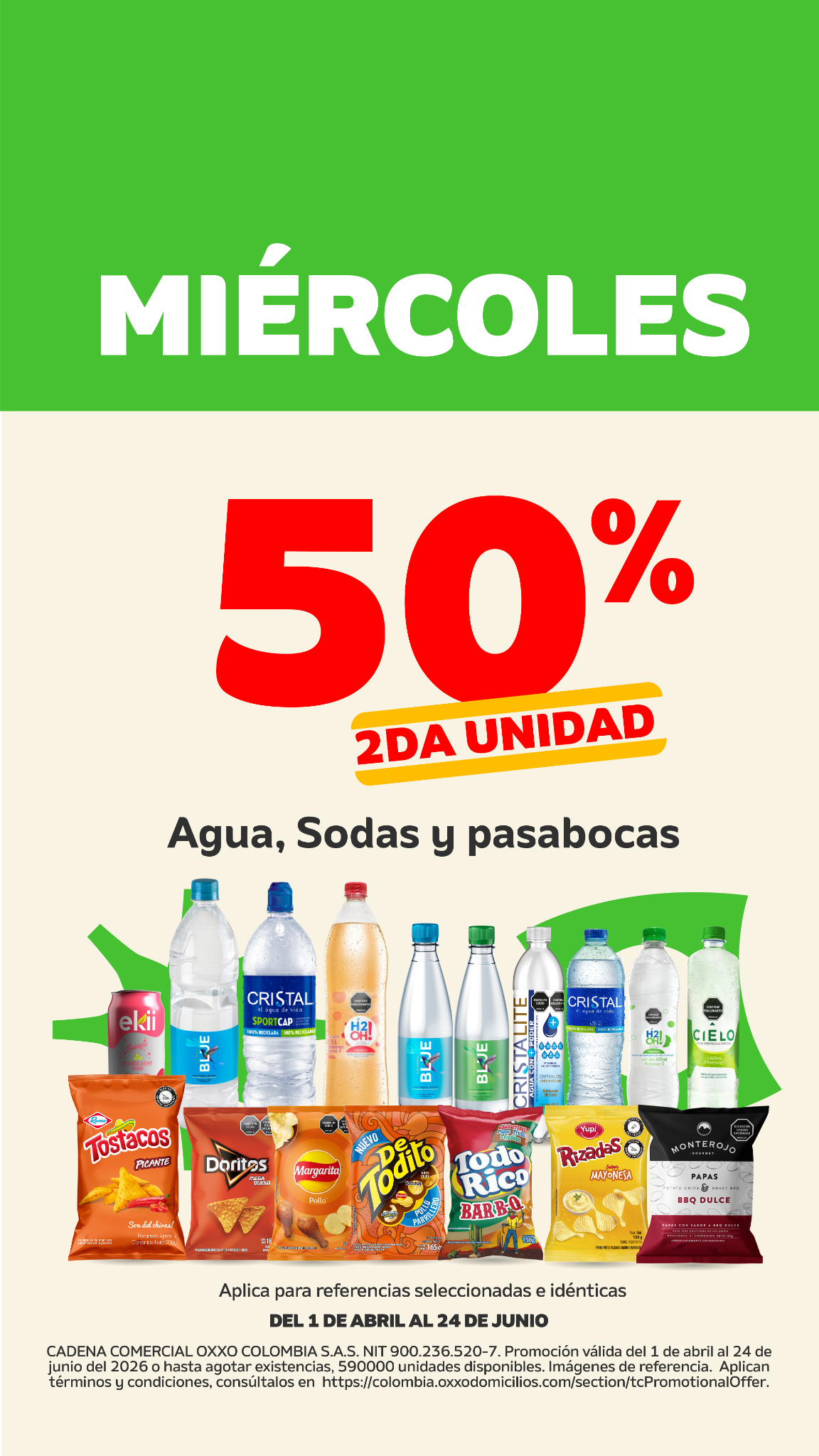 OXXO Colombia Facebook ad