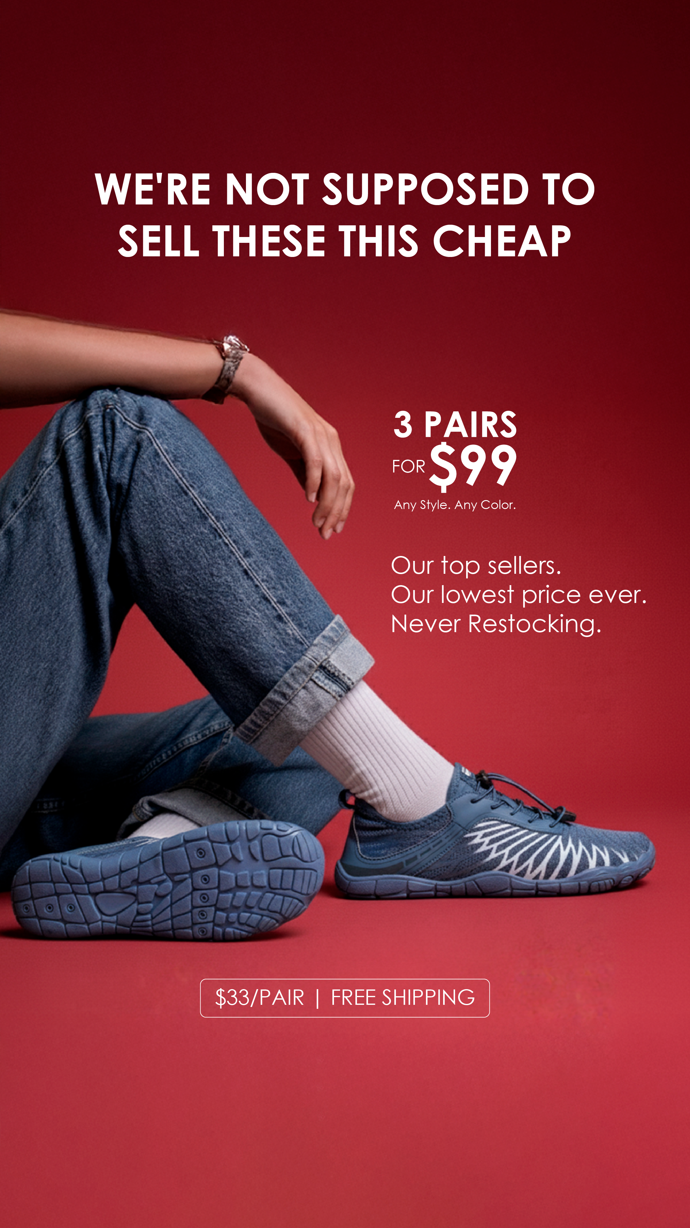 HIKE Footwear Facebook ad