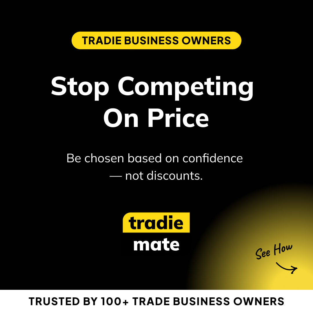 Tradiemate.au Facebook ad