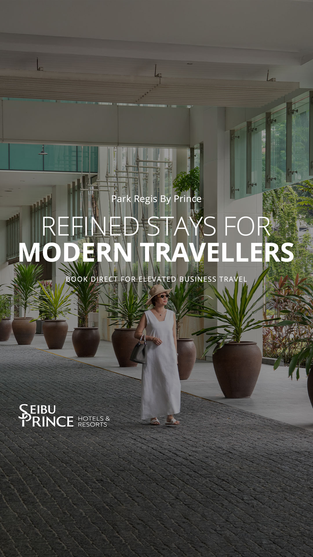 Seibu Prince Hotels & Resorts Facebook ad: Business Travel, Elevated