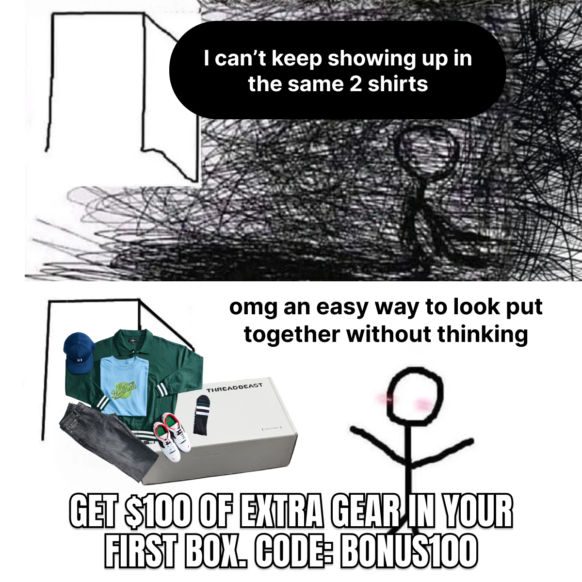 ThreadBeast Facebook ad