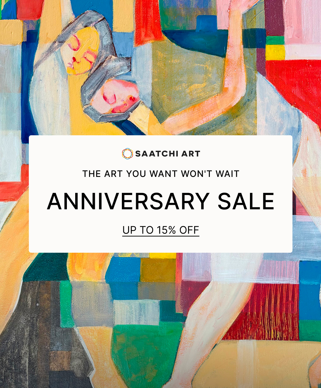 Saatchi Art Facebook ad