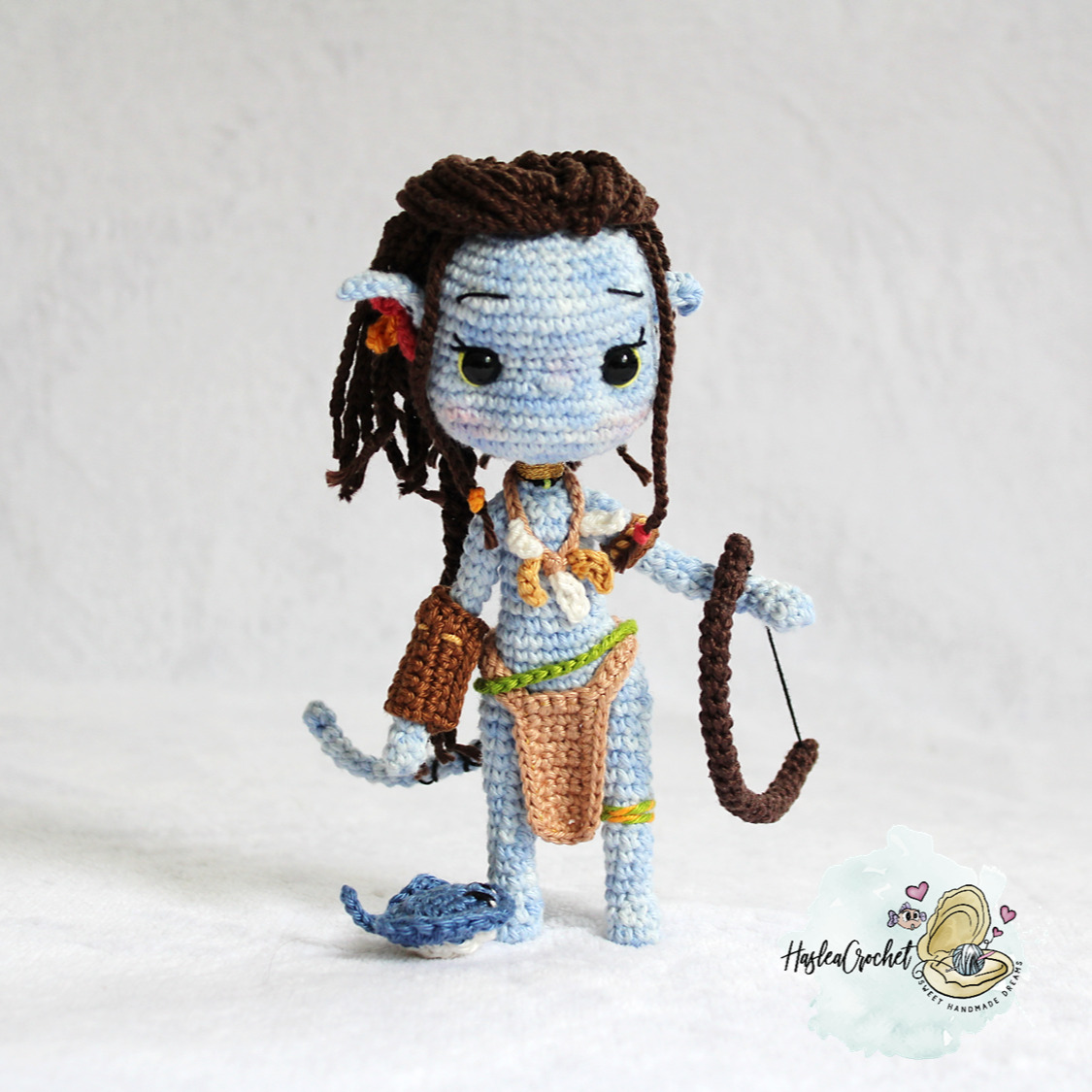 HasleaCrochet Facebook ad: To celebrate the release of Avatar 3, my…