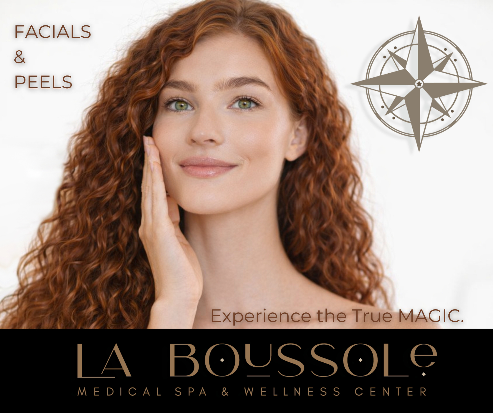 La Boussole Medical Spa and Wellness Center Facebook ad: It May Feel Like Magic, But It’s Actually Science: How…