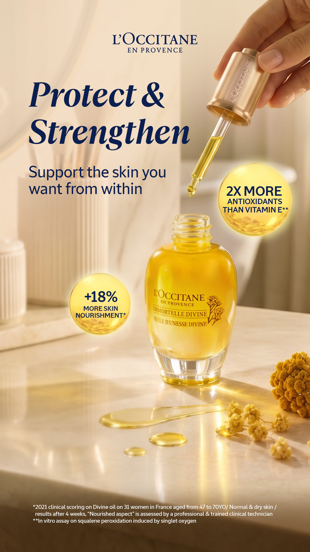 L'OCCITANE en Provence Facebook ad