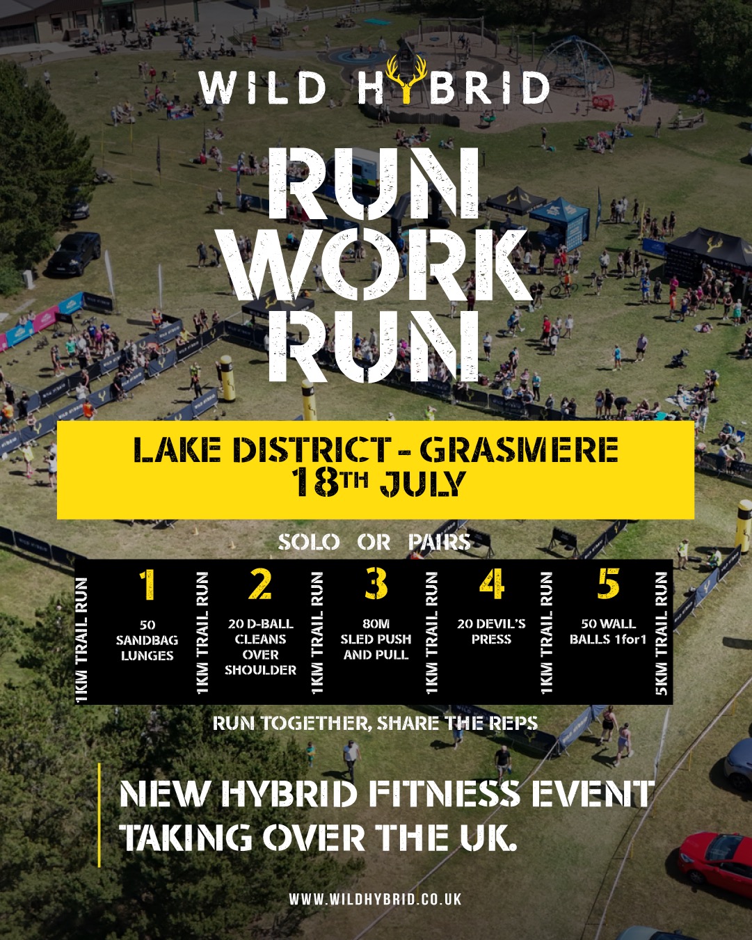 WILD Hybrid Facebook ad: WILD HYBRID PRESENTS.