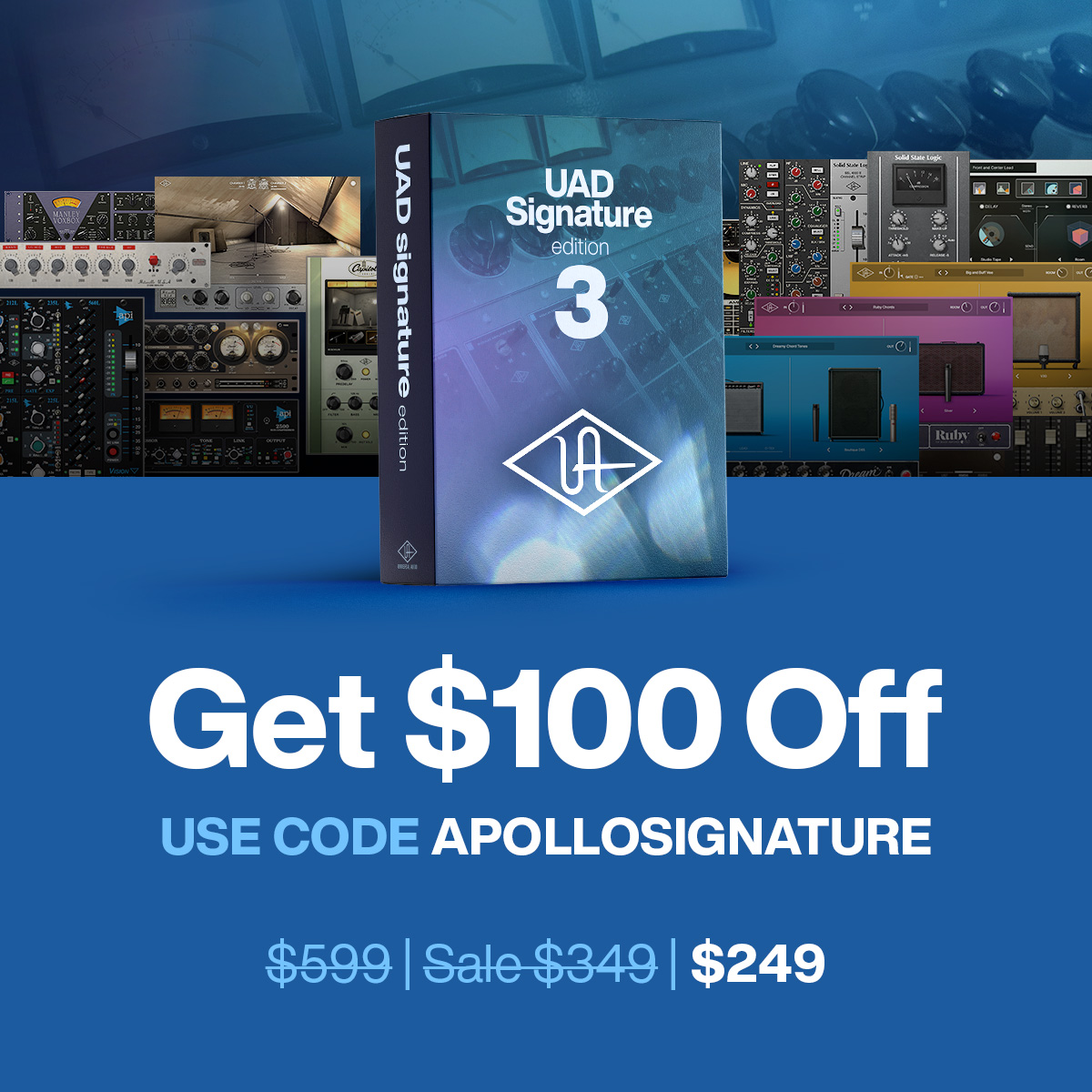 Universal Audio Facebook ad
