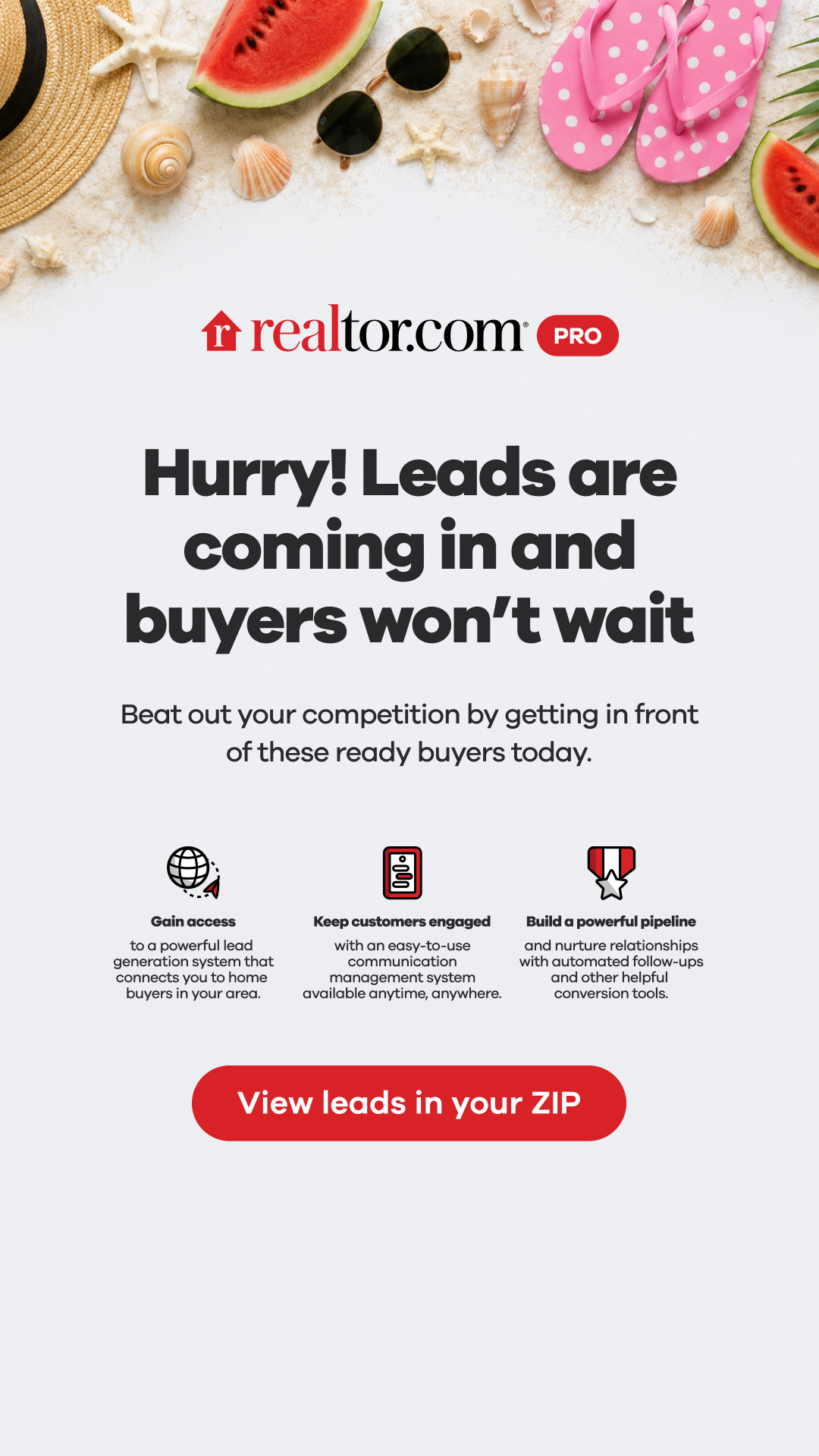 Realtor.com Pro Facebook ad