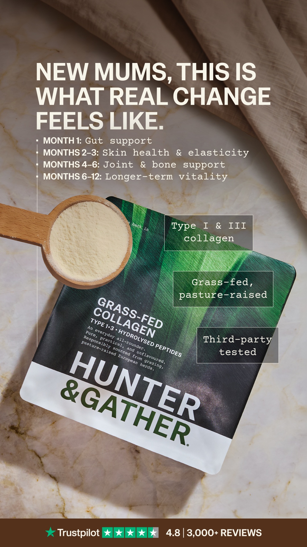 Hunter & Gather Facebook ad