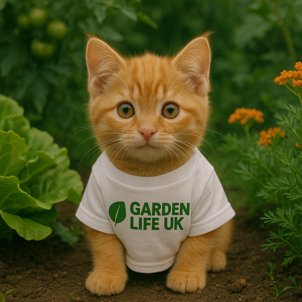 Garden Life UK Facebook ad: Meet our paws-itively adorable new garden helper!