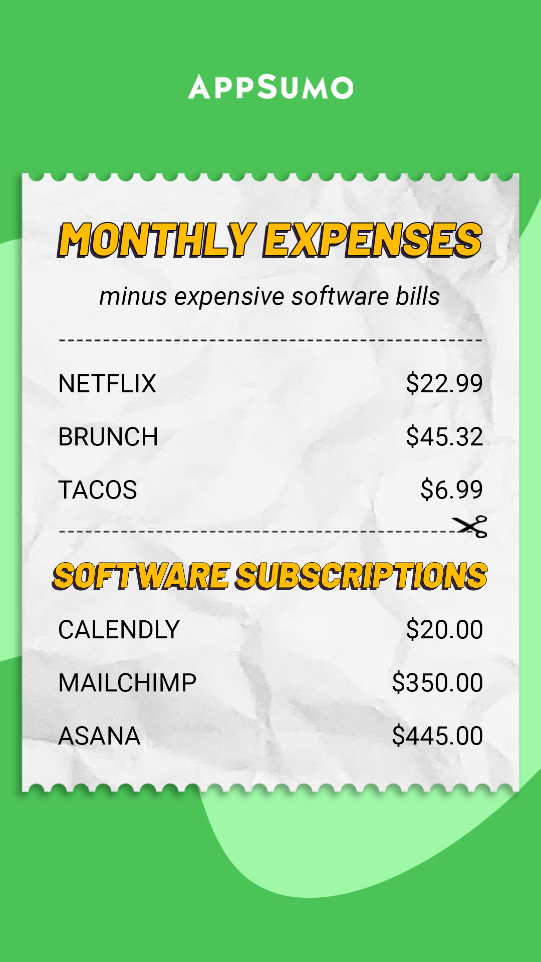 AppSumo Facebook ad