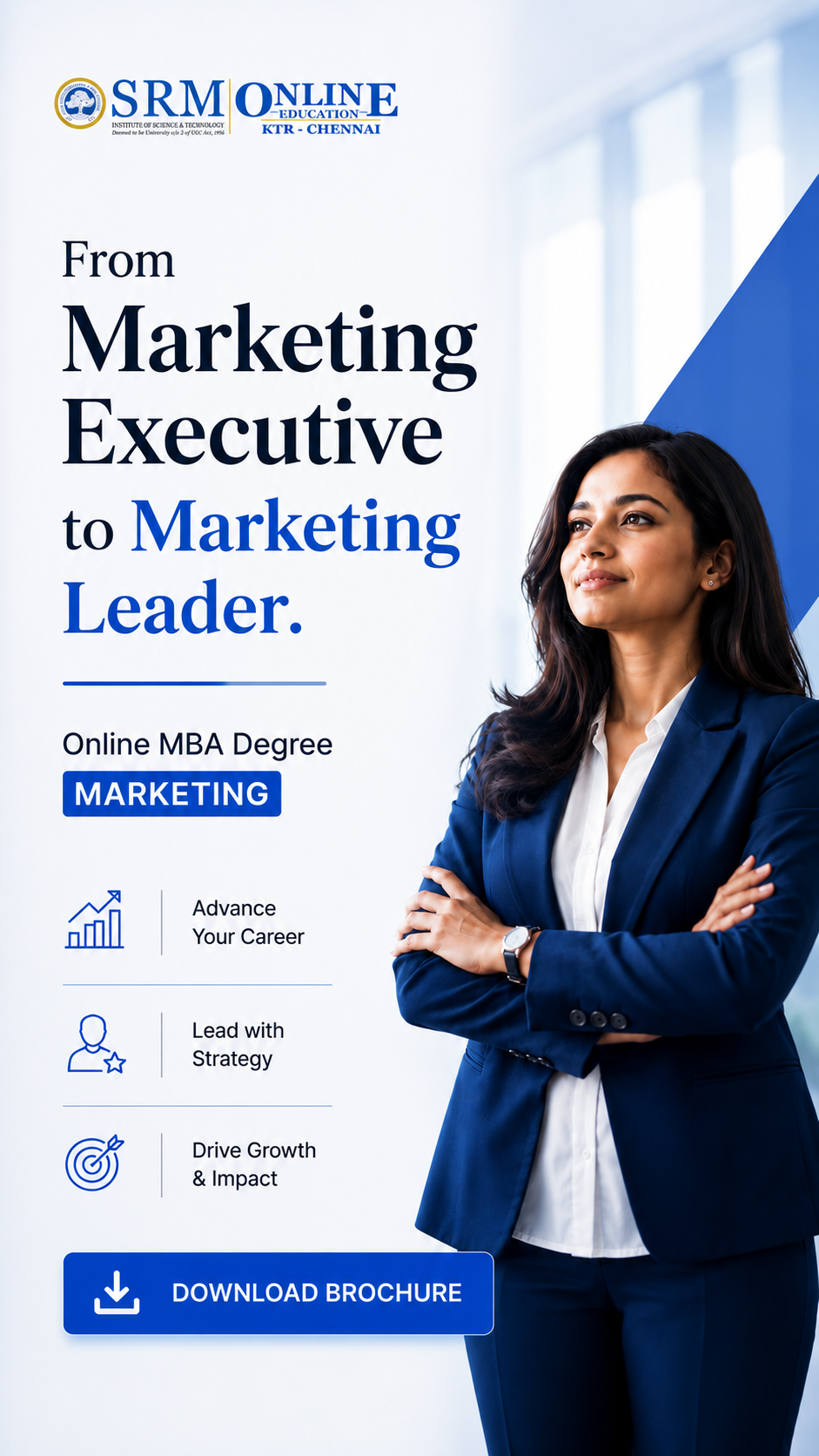 SRM Online Education Facebook ad