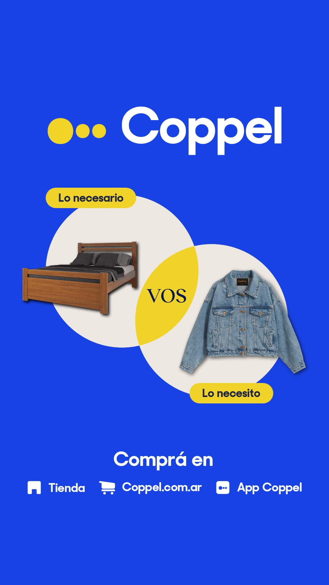 Coppel Argentina Facebook ad: ¡Ahorrá con Coppel!