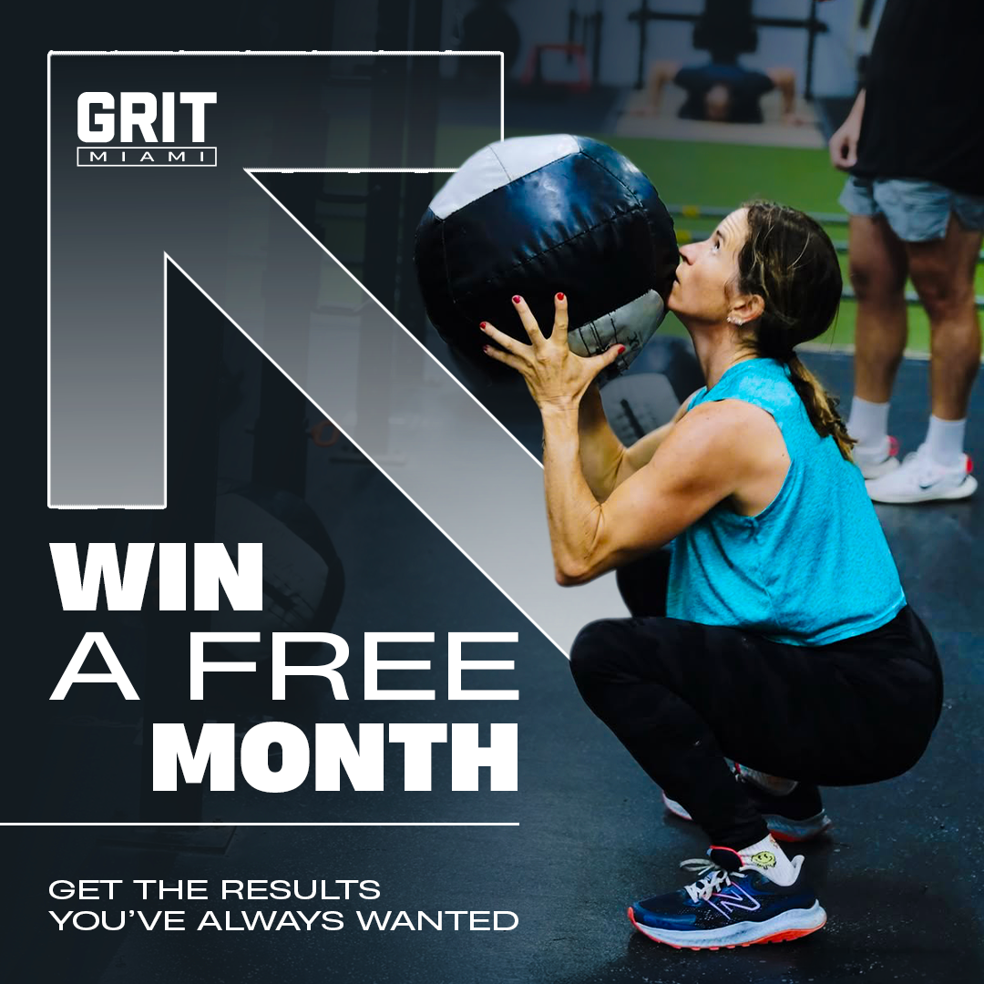 GRIT Miami 2.0 Facebook ad: Sign Up To Win!