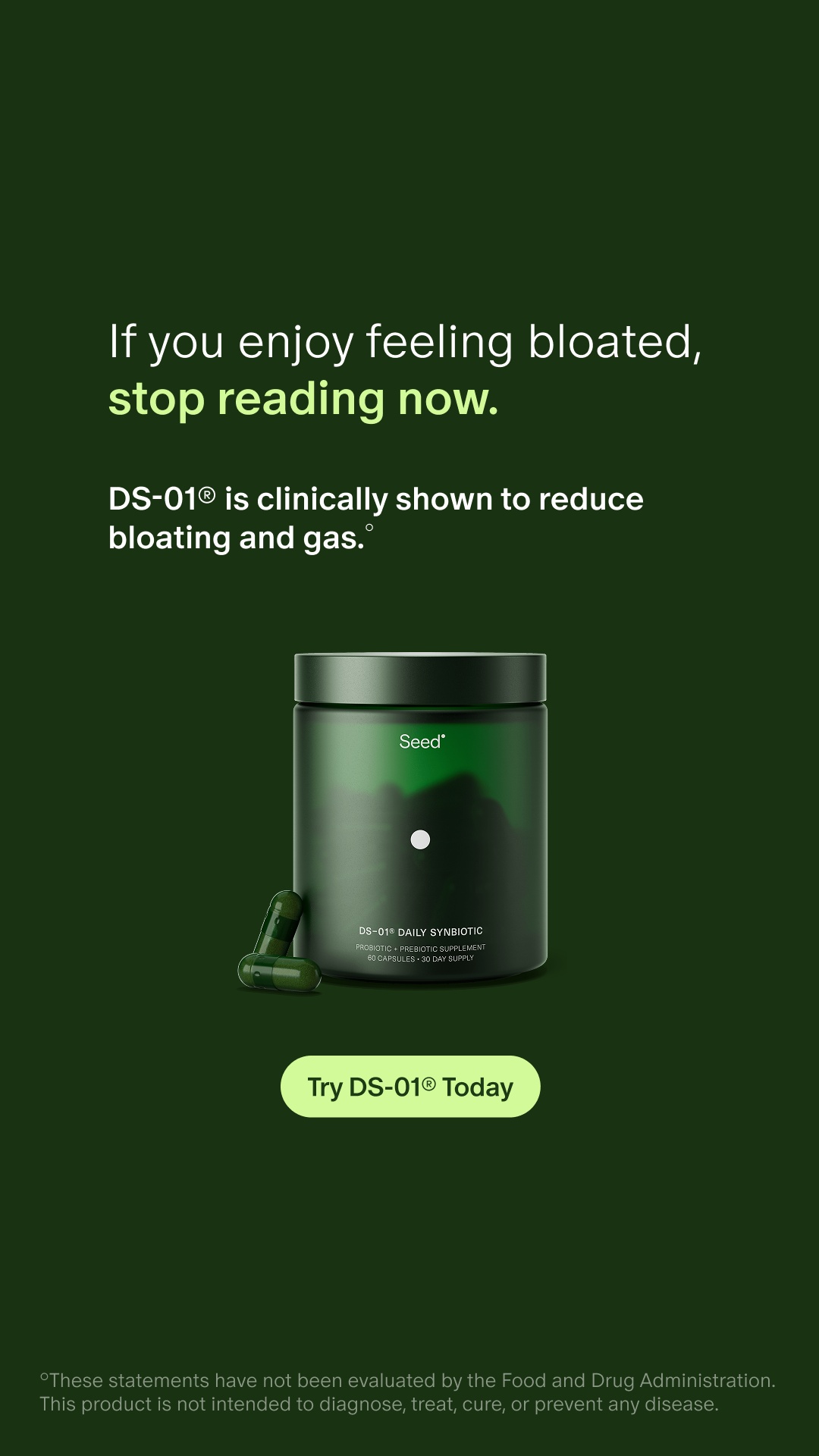 Seed Facebook ad