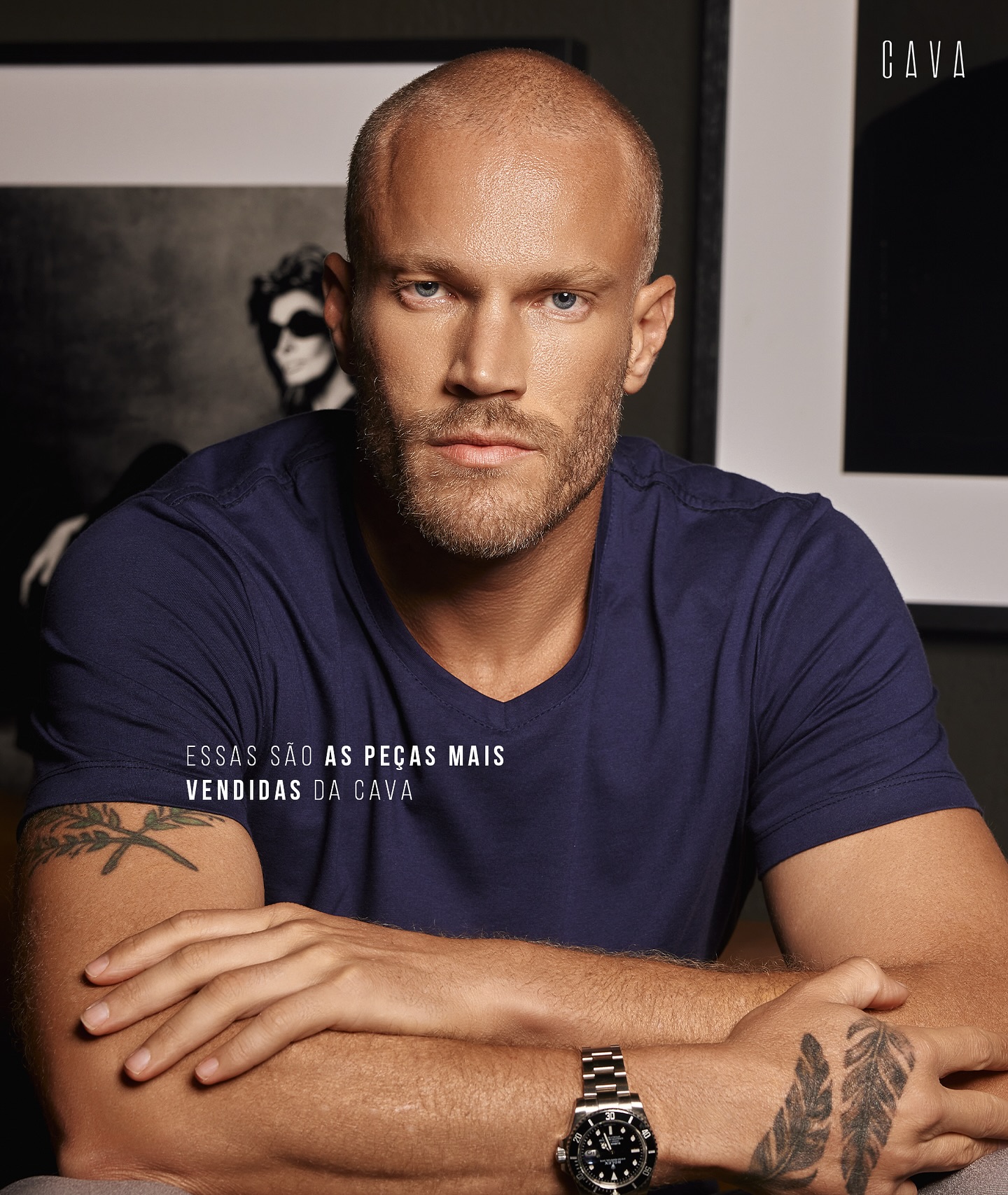 Be Cava Facebook ad: As melhores camisetas do mundo!
