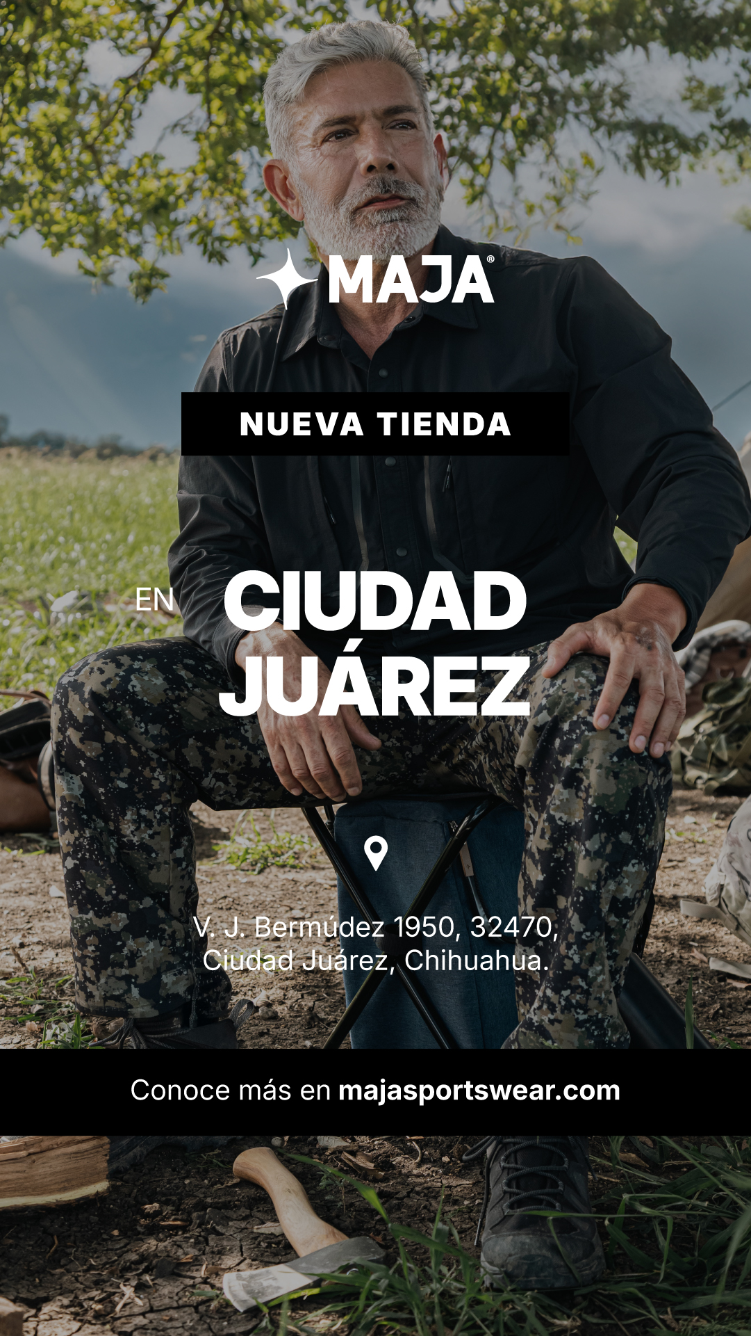 MAJA Sportswear Facebook ad: Ciudad Juárez ya tiene un nuevo punto de partida para la…