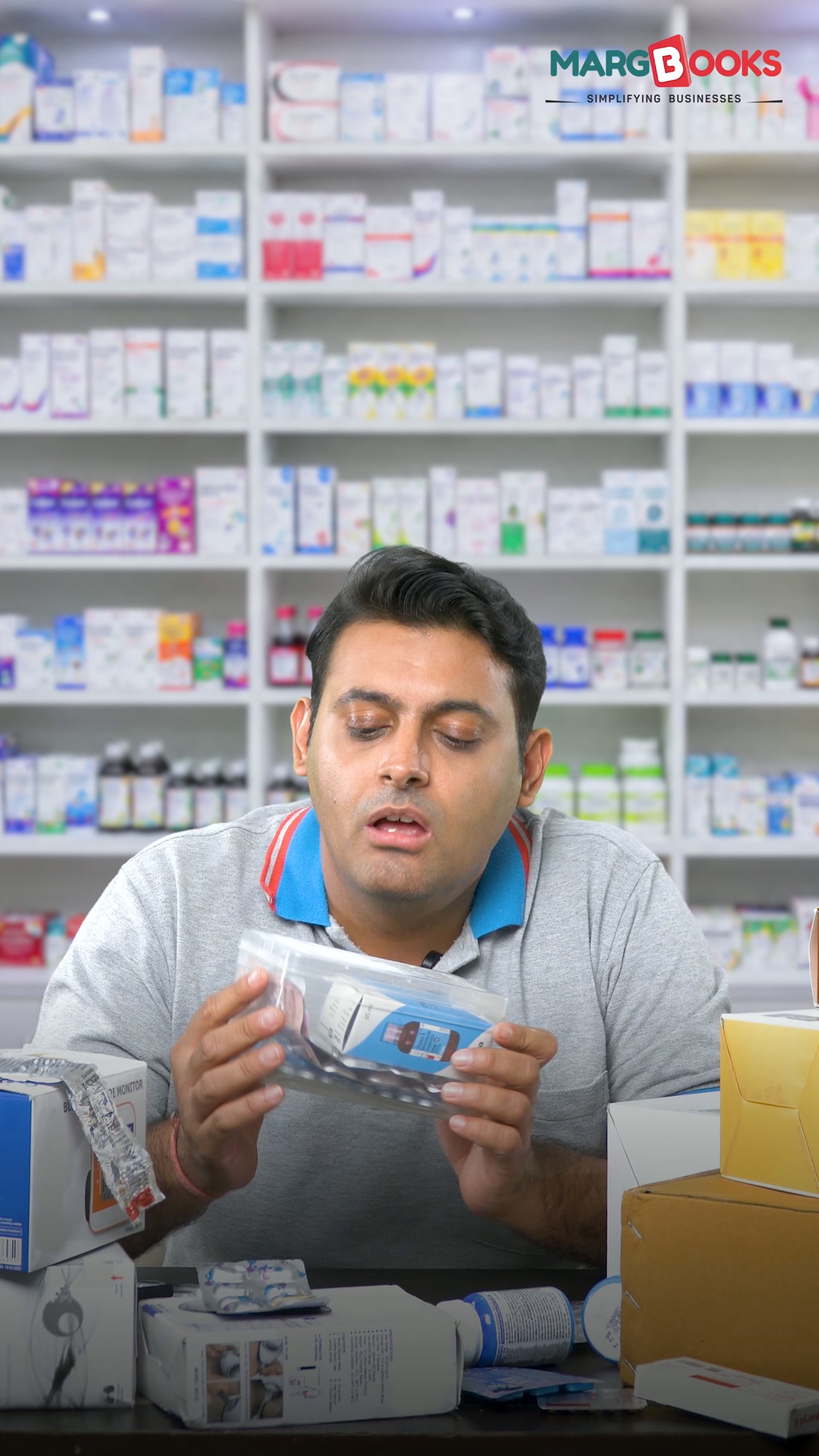 MargBooks Facebook ad: Cloud Pharmacy Software