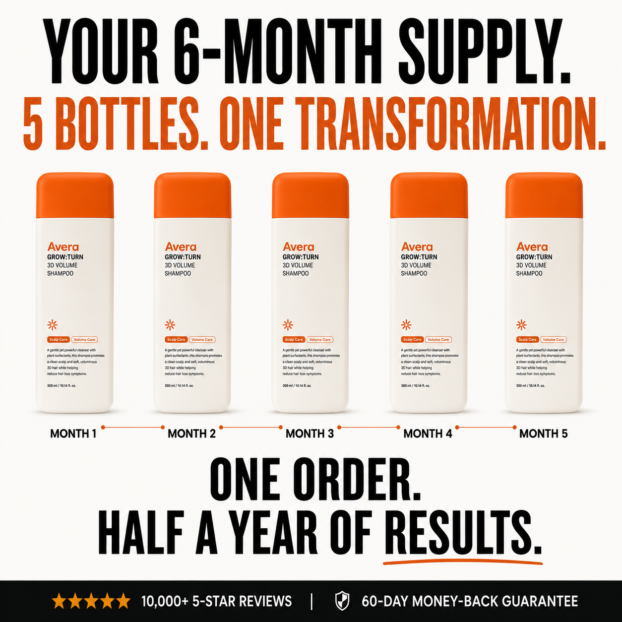 Avera Facebook ad: Korea's #1 Hair Growth Shampoo