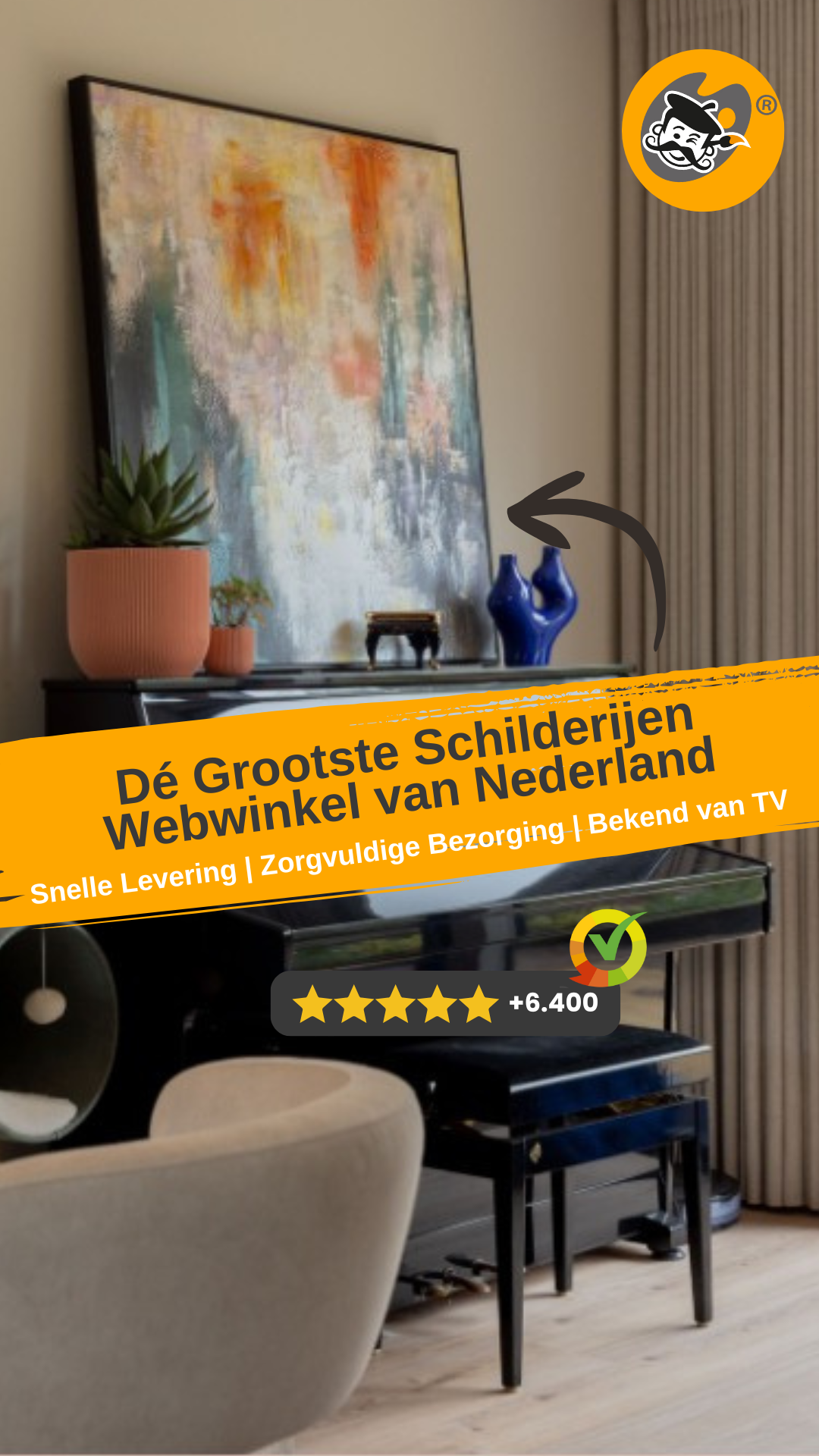 Schilderijenshop Facebook ad