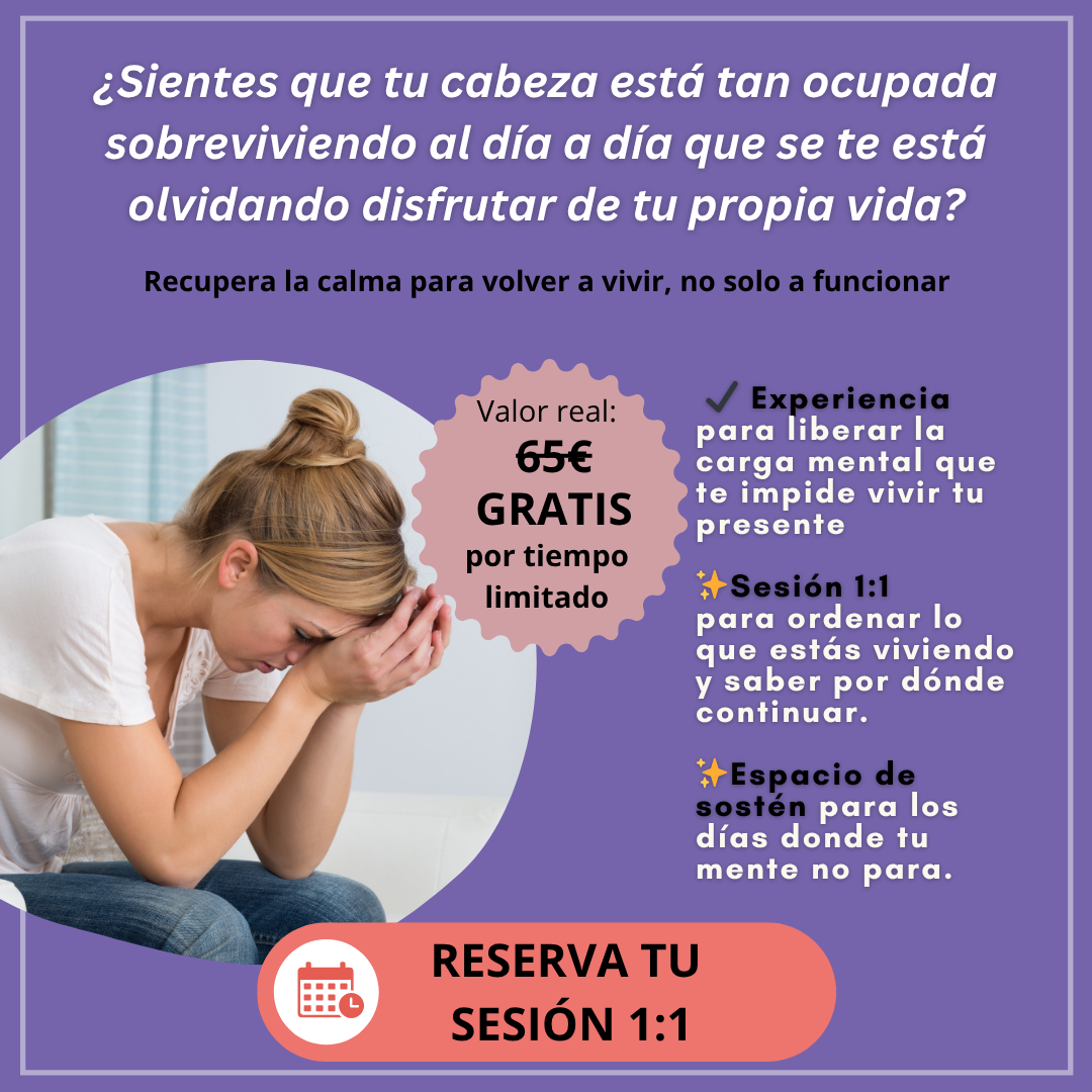 Vuelve a Ti Facebook ad: ¿Sientes que tu cabeza está tan ocupada sobreviviendo al…