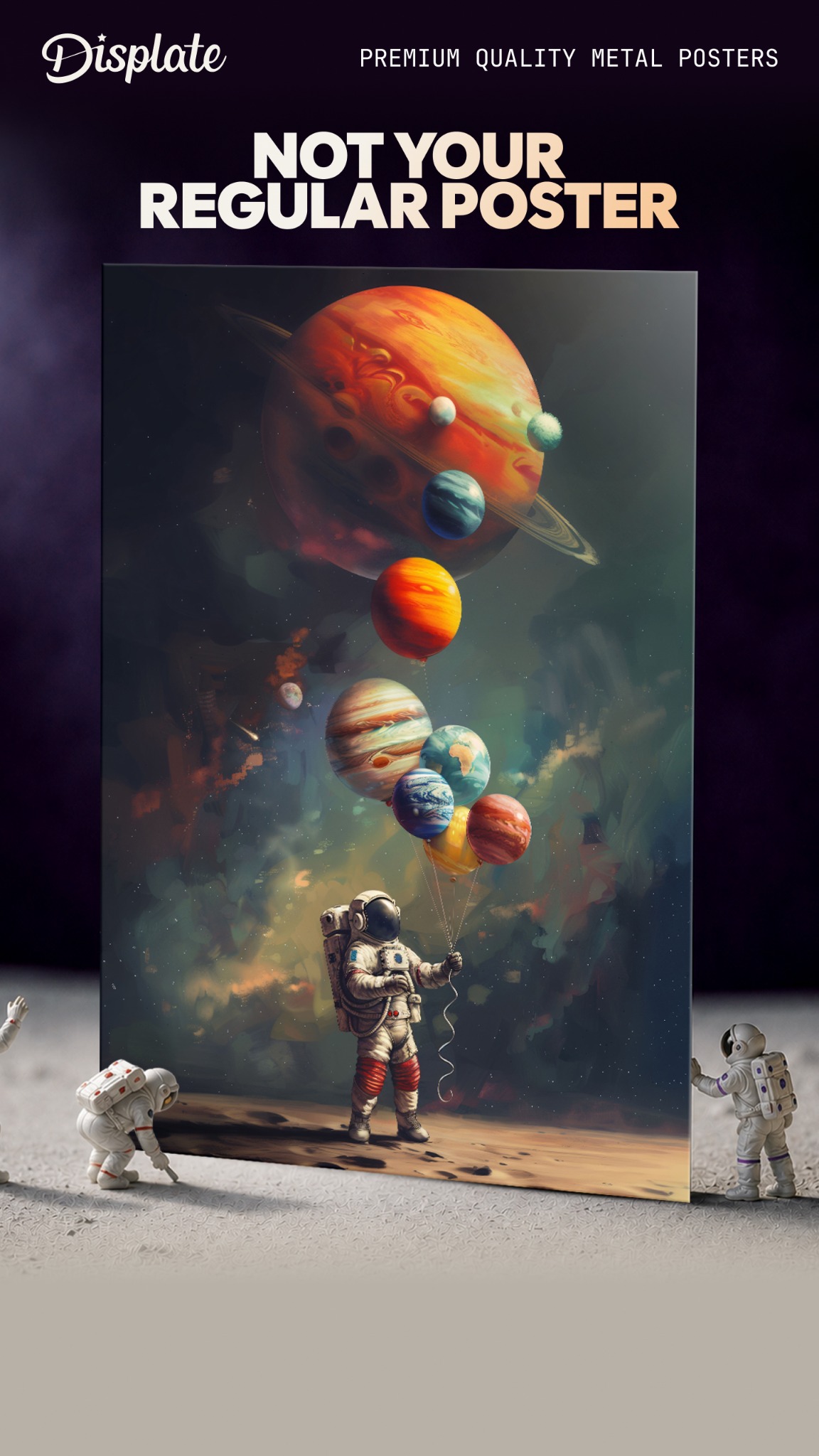 Displate Facebook ad