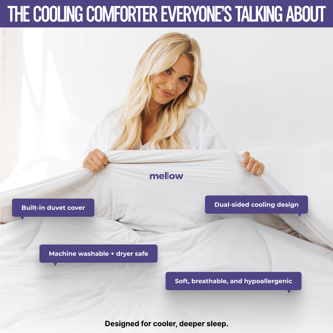 Mellow Comforters Facebook ad