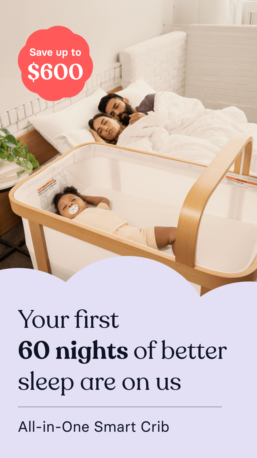 Cradlewise Facebook ad