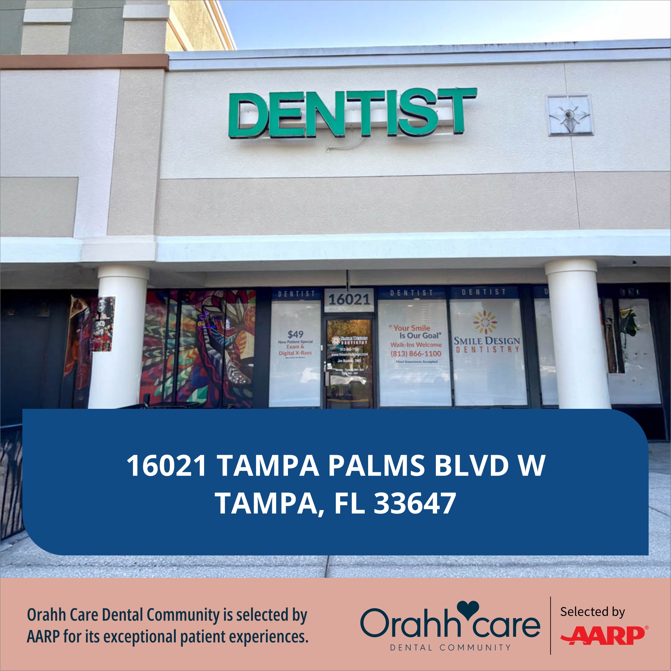 Smile Design Dentistry Facebook ad: Schedule a Visit Today!