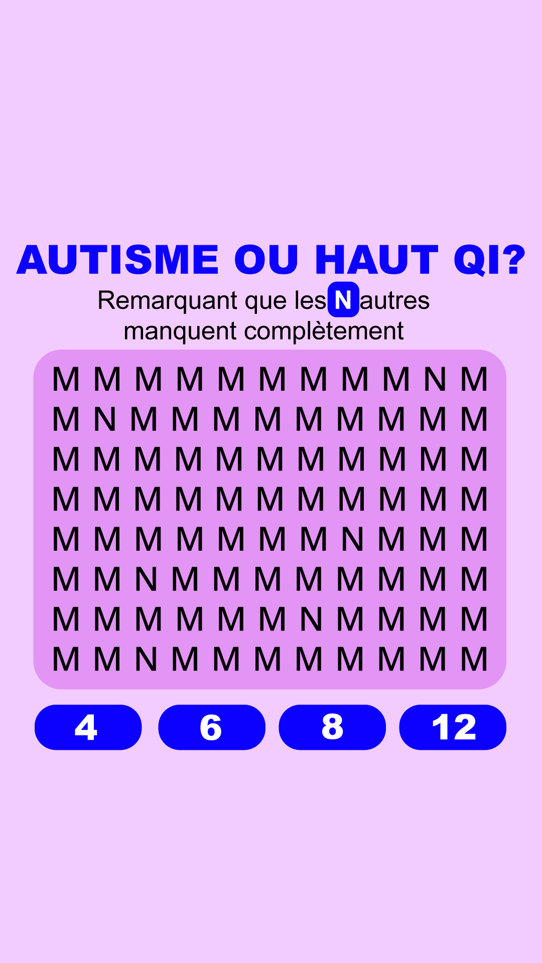 Free International IQ Test Facebook ad