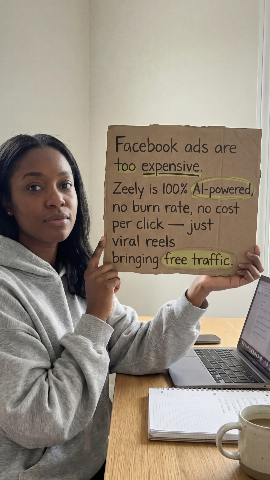 Zeely Facebook ad