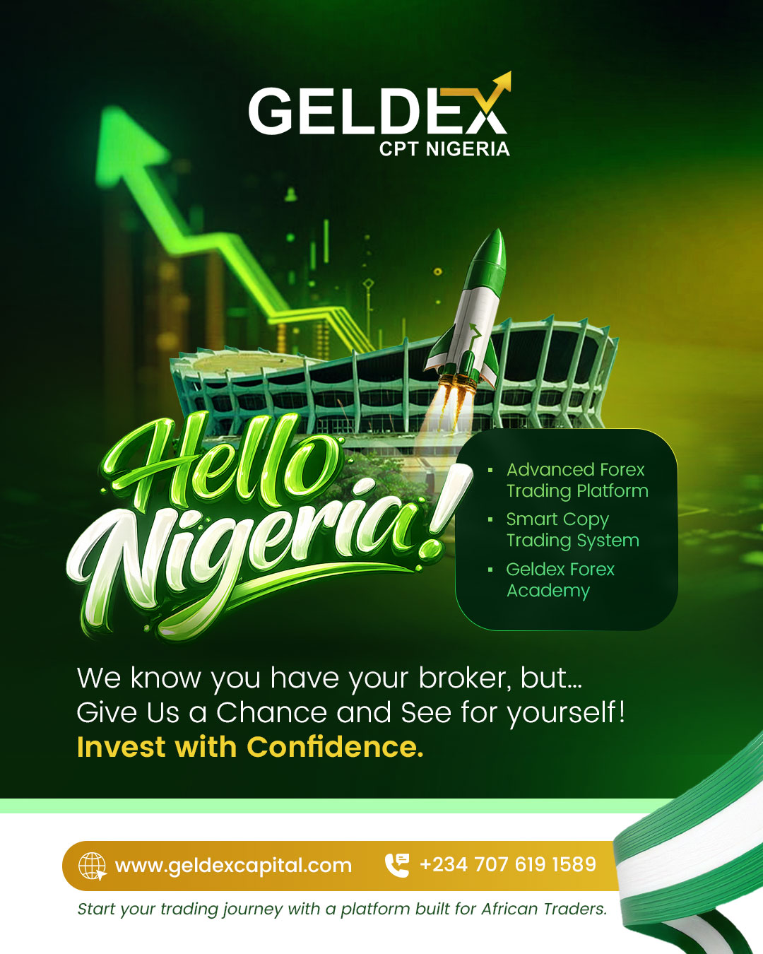 Geldex Capital Facebook ad