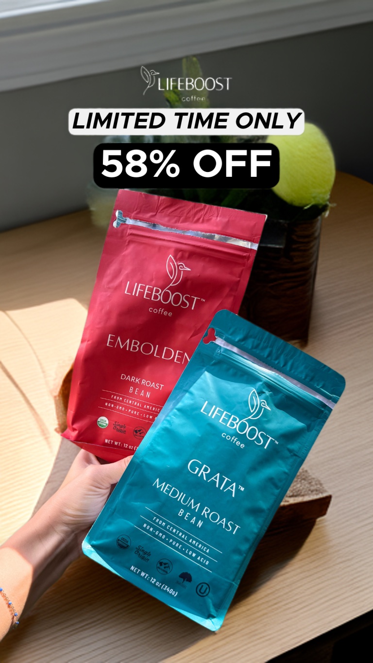 Lifeboost Coffee Facebook ad