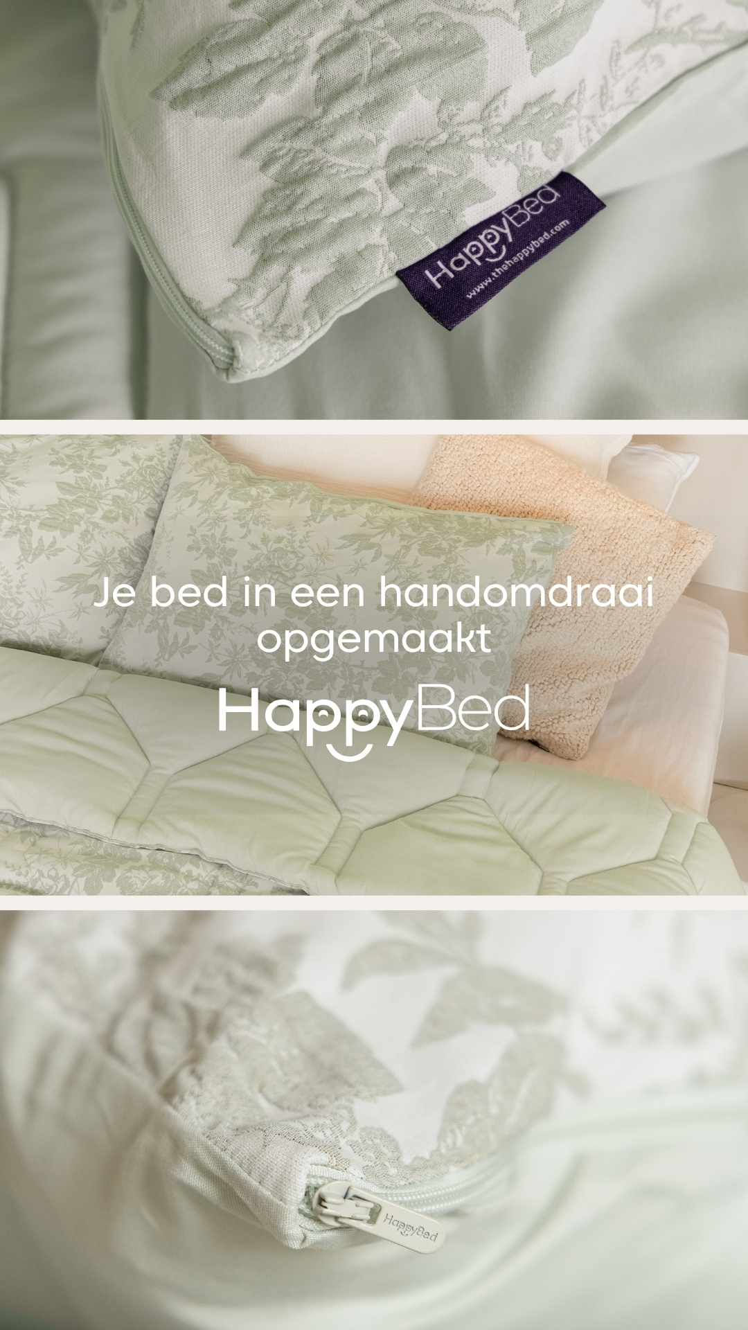 HappyBed Facebook ad