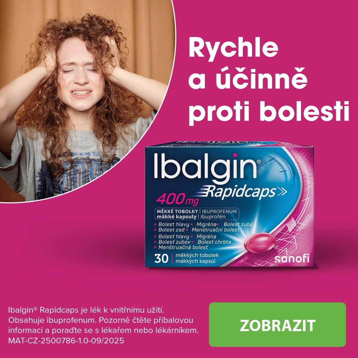 Dr. Max Česko Facebook ad