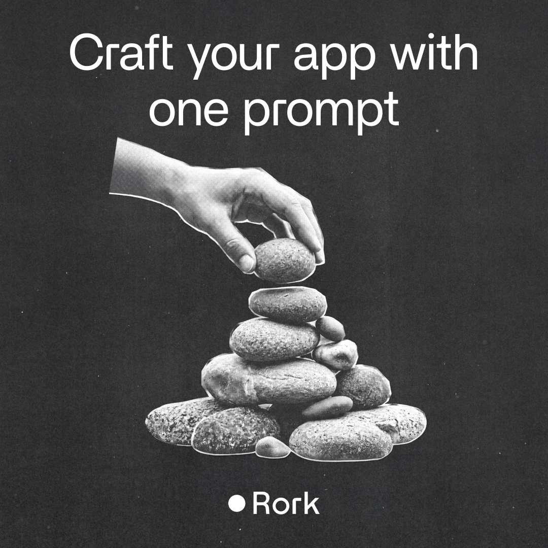 Rork. Build native mobile apps, fast. Facebook ad