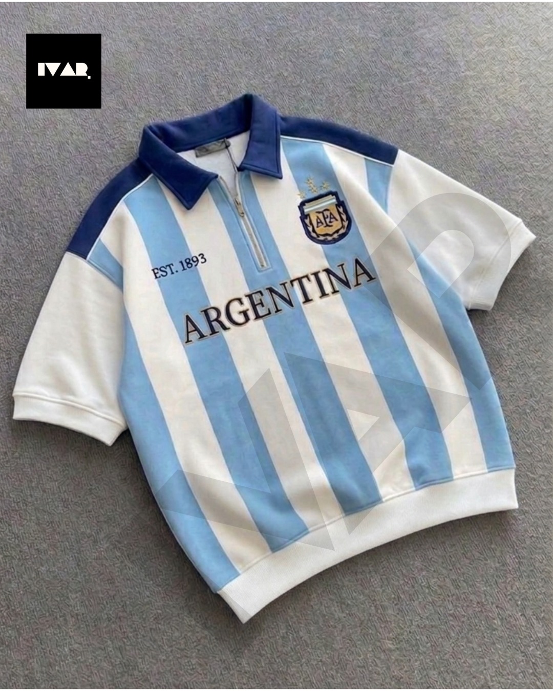Ivar Facebook ad: Retro Football, Redefined Quality.
