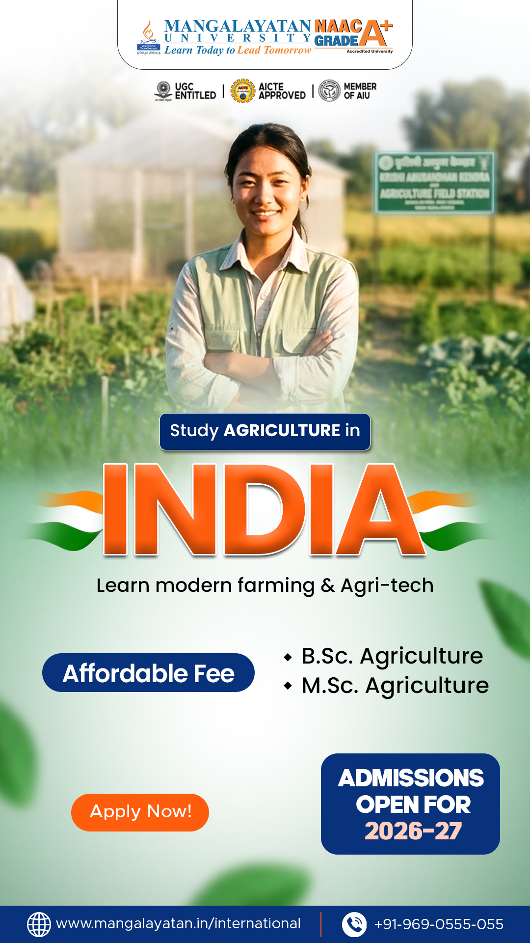 Mangalayatan University Aligarh Facebook ad