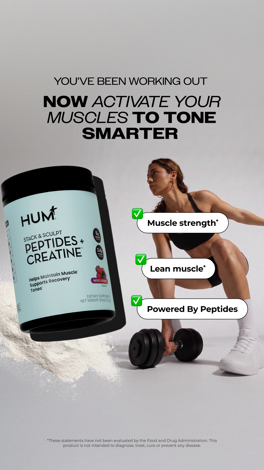 HUM Nutrition Facebook ad