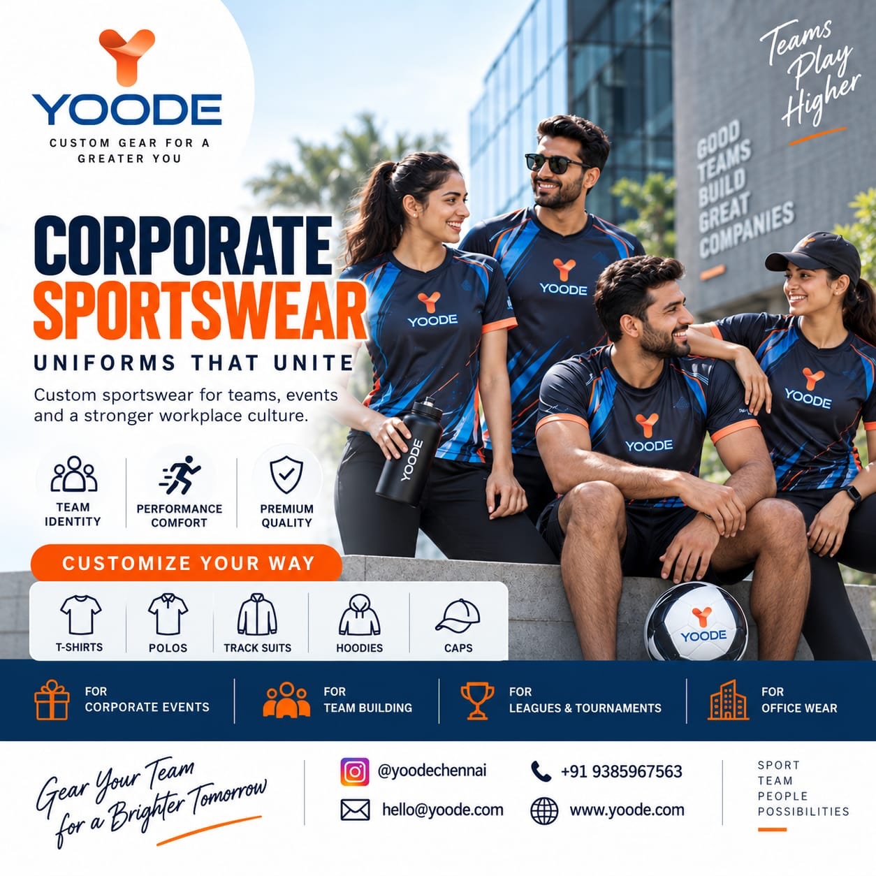 Yoode Chennai Facebook ad: Gear Up. Stand Out.