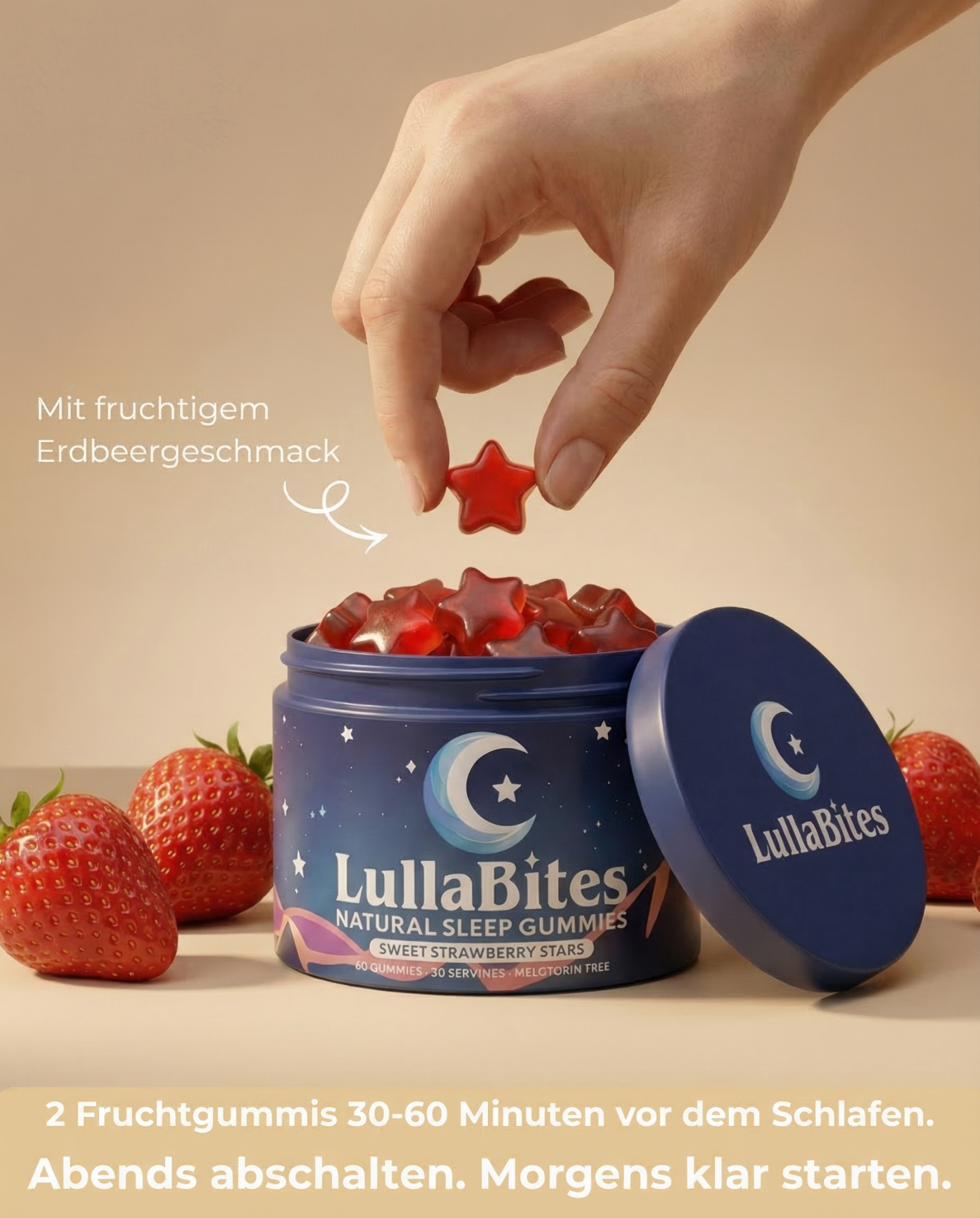 LullaBites Facebook ad: Deine neue Abendroutine