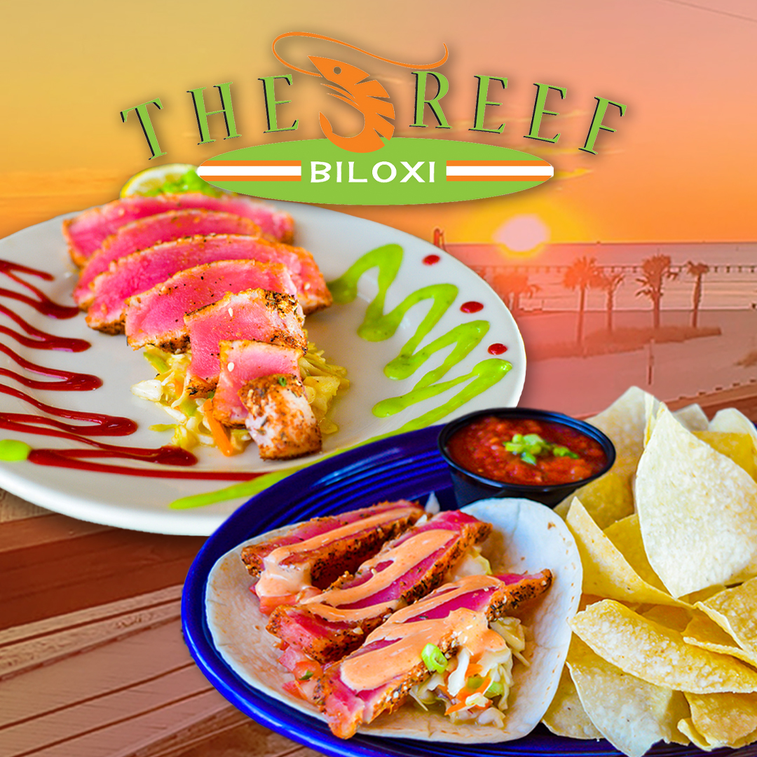 The Reef Biloxi Facebook ad: Stop in at The Reef in Biloxi to…