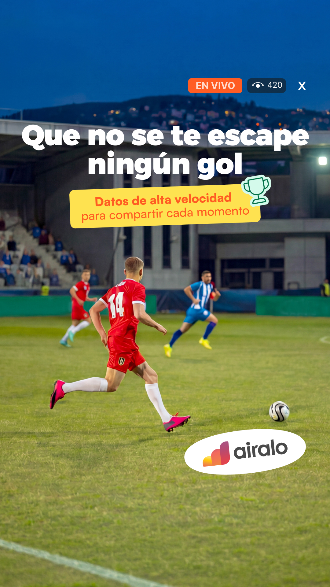 Airalo Global eSIM Store Facebook ad
