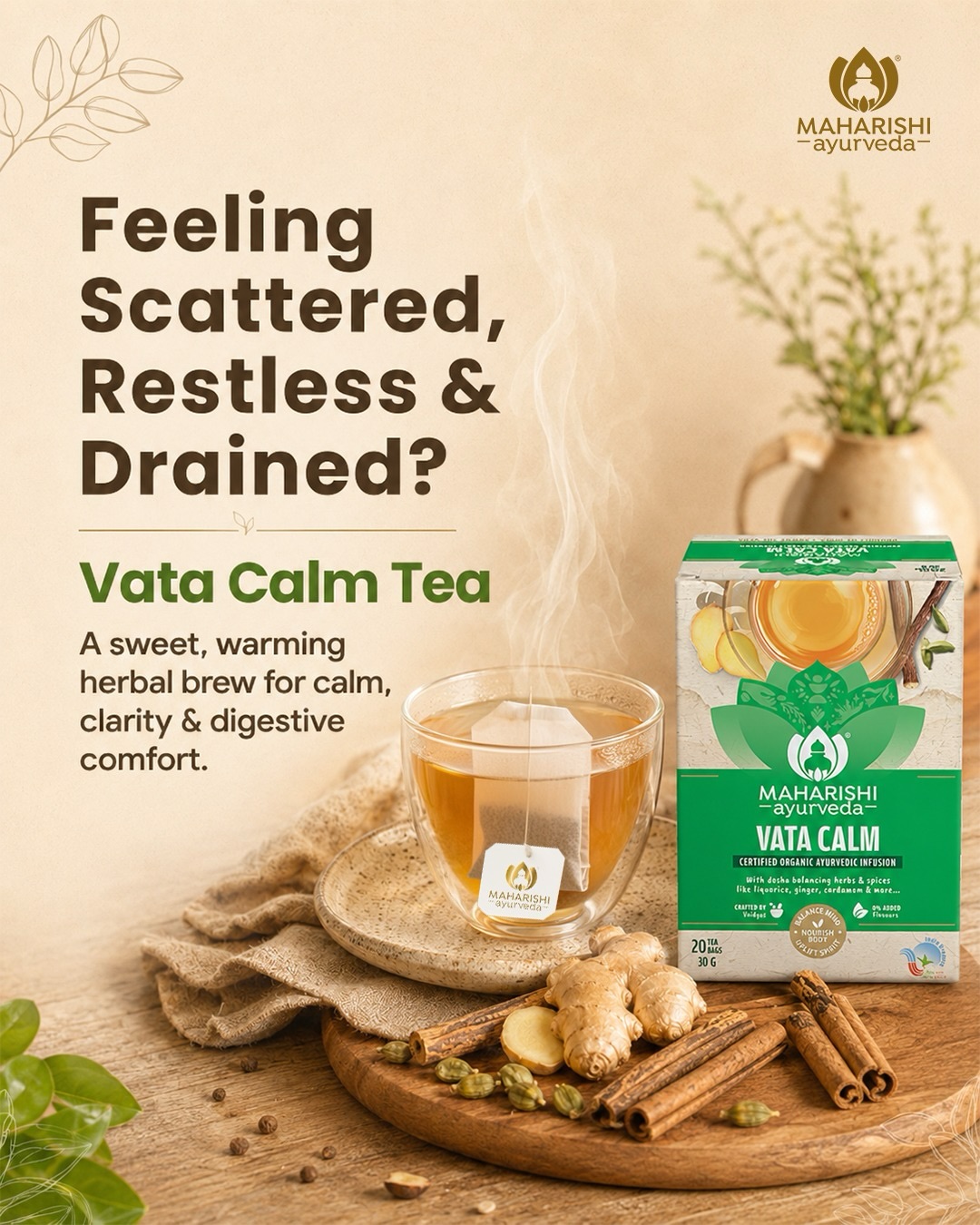 MaharishiAyurveda.Official Facebook ad