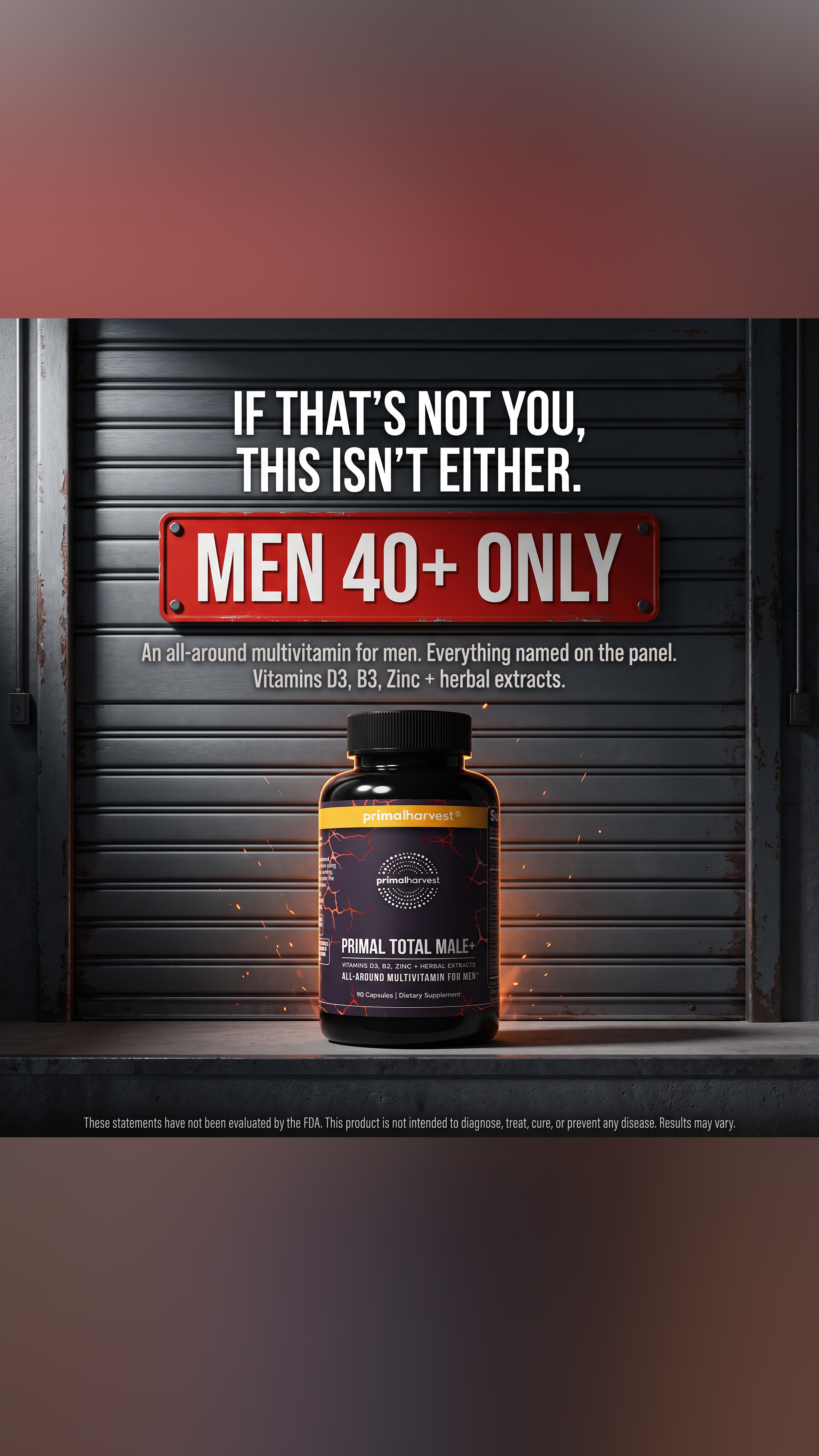 Primal Harvest Facebook ad: Support Healthy Hormone Levels
