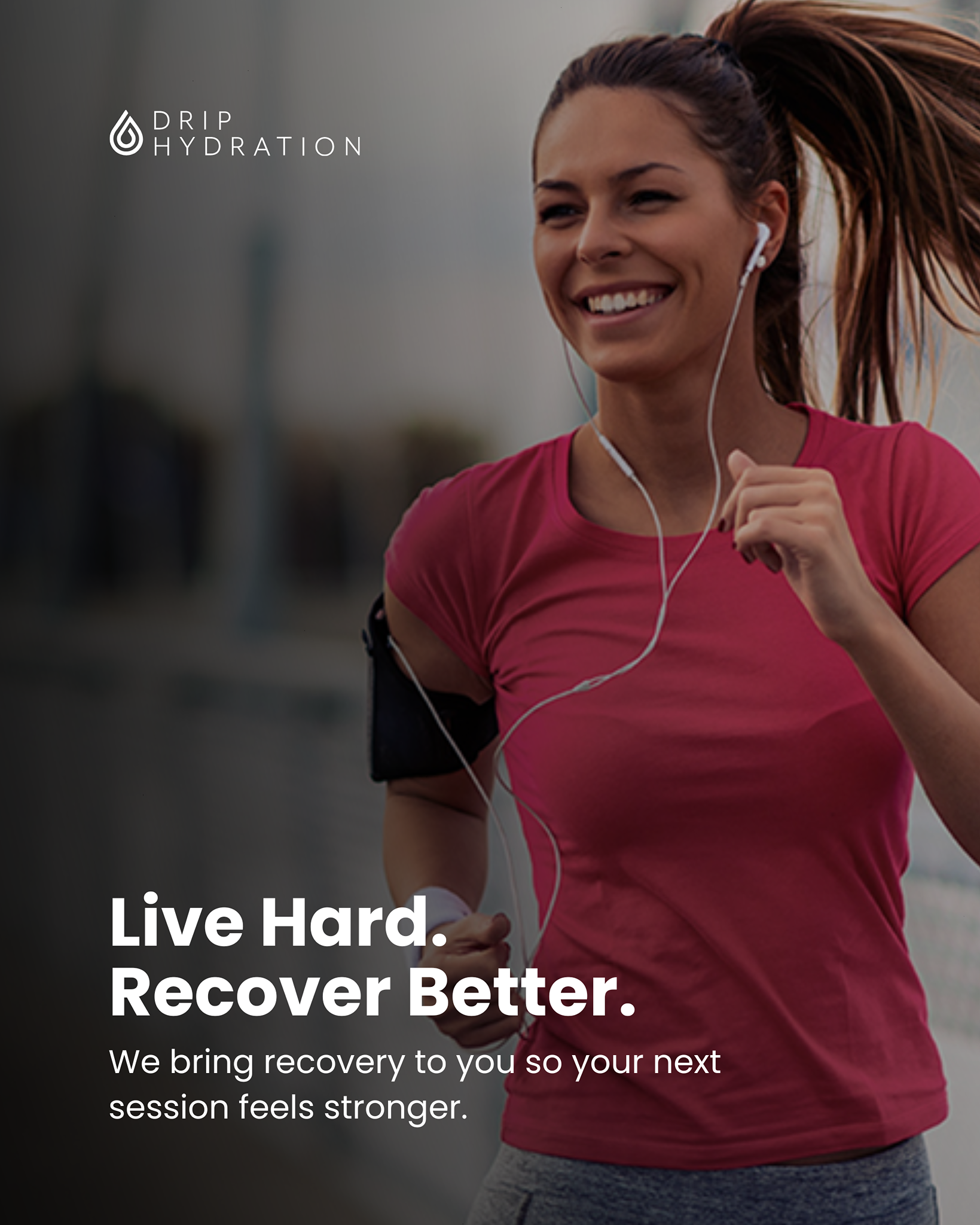 Drip Hydration Facebook ad