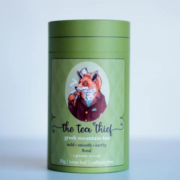 The Tea Thief Facebook ad from May 12, 2026