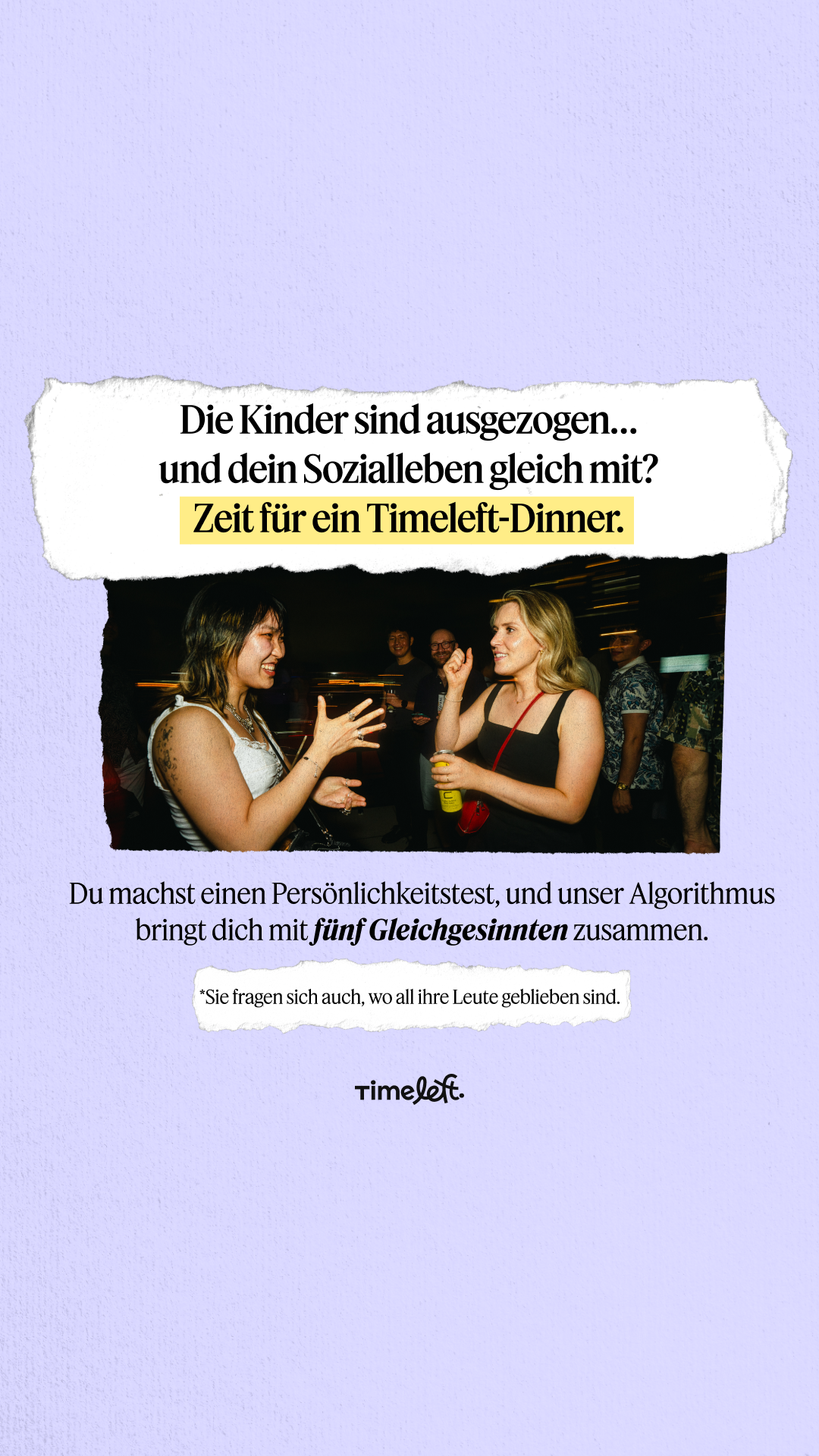 Timeleft Facebook ad