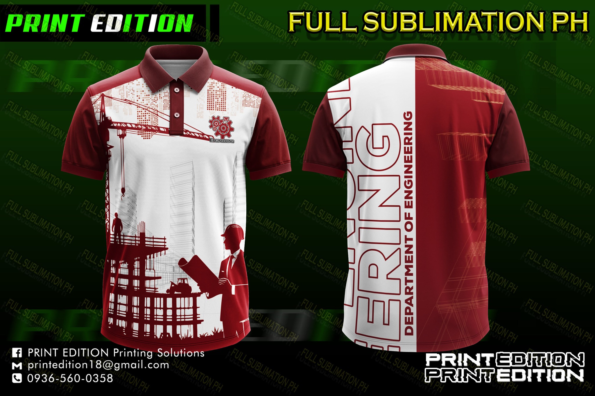 Sublimation Jersey Laguna Facebook ad: Polo shirt or Tshirt uniform ba hanap mo?
