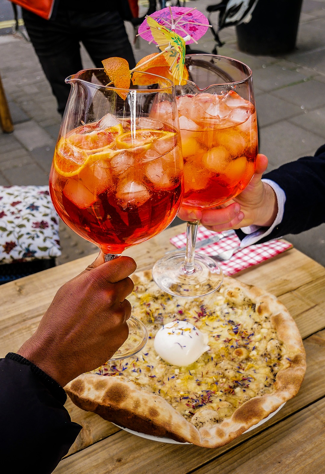 Conchiglia Italian Restaurant Facebook ad: Book now!